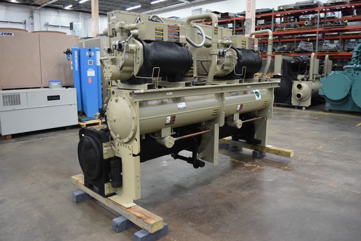 100 Ton Trane Water-Cooled Chiller Surplus Group