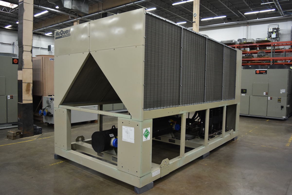 110 Ton McQuay Air-Cooled Chiller Surplus Group