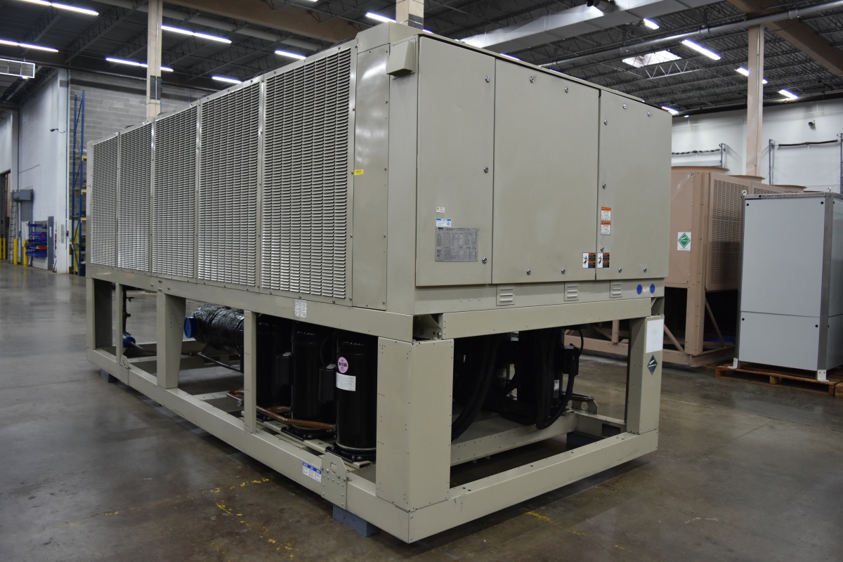 160 Ton Air-Cooled McQuay Chiller Surplus Group
