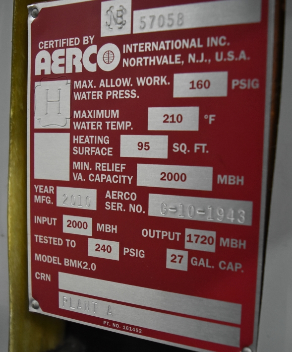 Aerco Boilers Manual