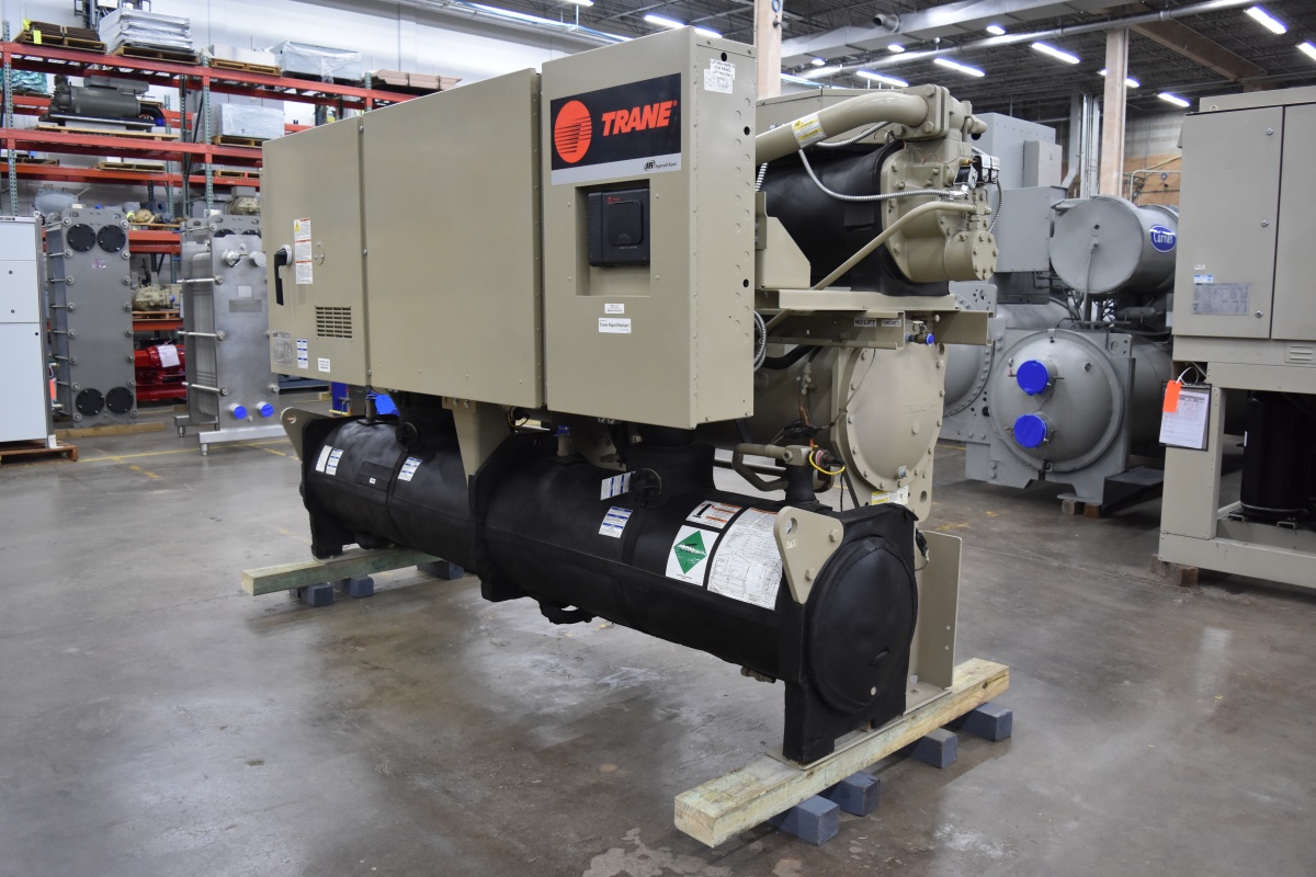 200 Ton Trane Water-Cooled Chiller Surplus Group