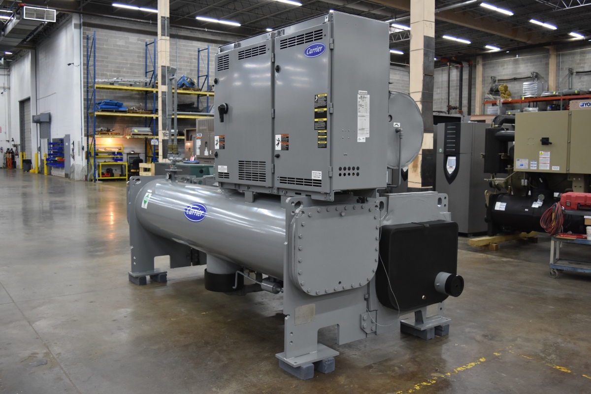 205 Ton Carrier Water-Cooled Chiller Surplus Group