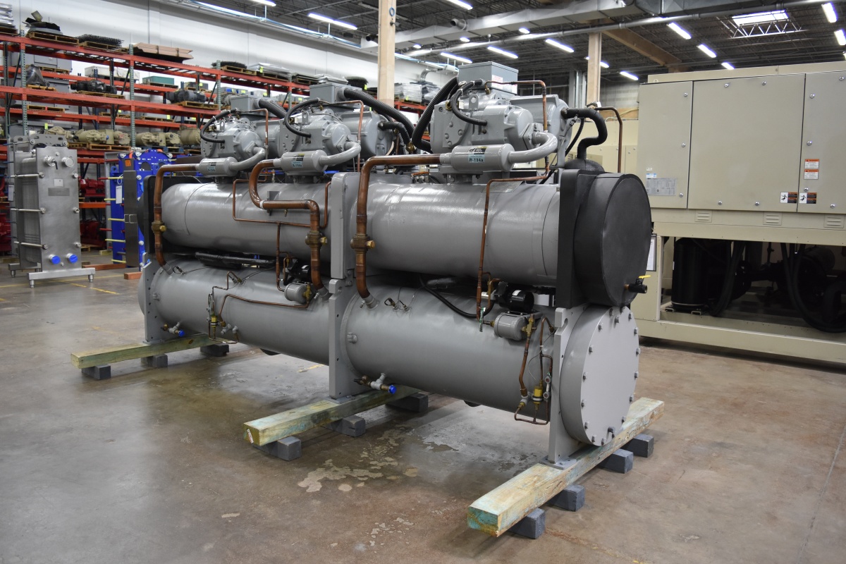 206 Ton Water-Cooled Carrier Chiller Surplus Group