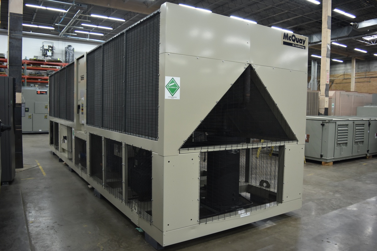 250 Ton Air-Cooled McQuay Chiller Surplus Group