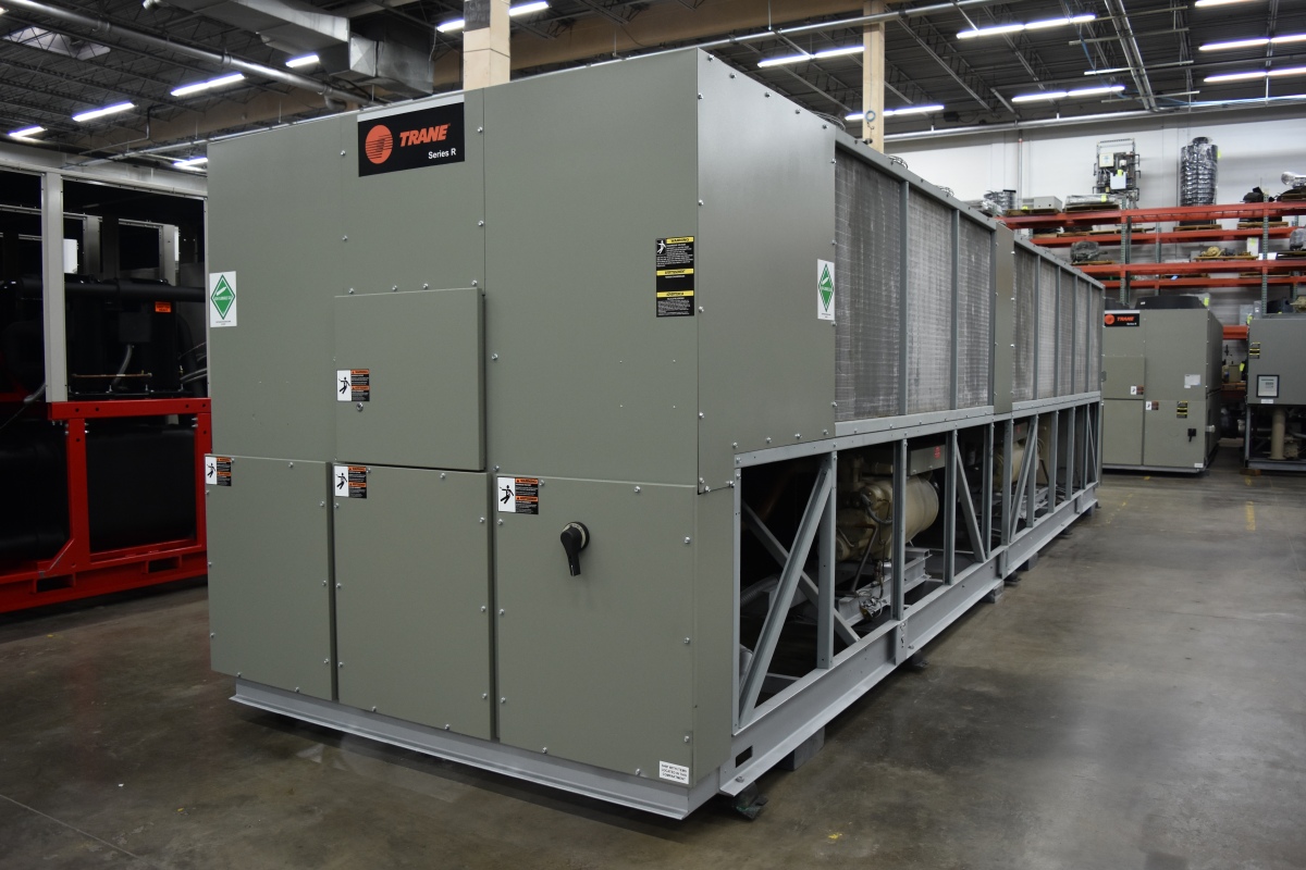 275 Ton Trane Air-Cooled Chiller Surplus Group