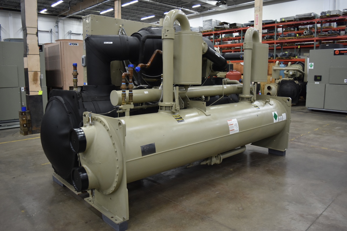 369 Ton Trane Water-Cooled Chiller Surplus Group
