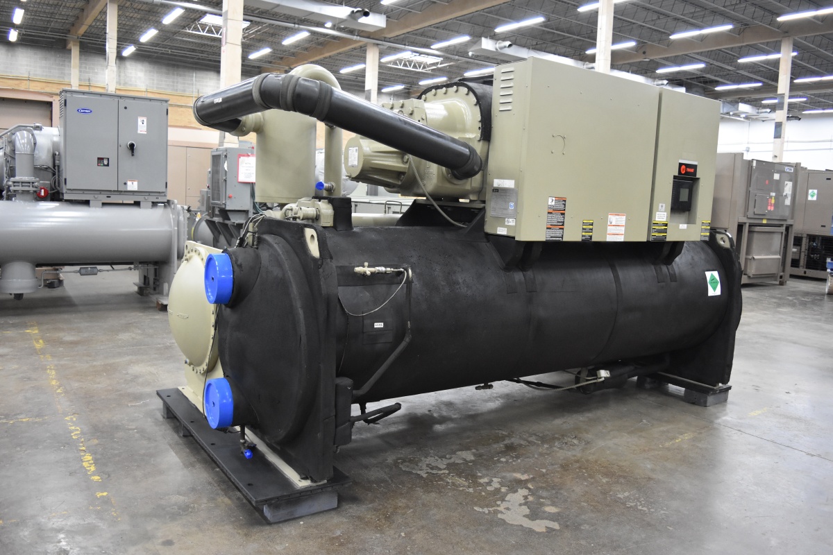 369 Ton Trane Water-Cooled Chiller Surplus Group