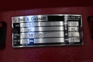 5 HP Bell & Gossett Centrifugal Pump Surplus Group