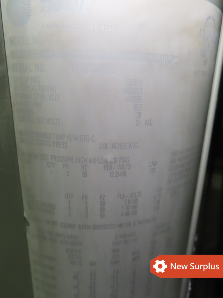 7.5 Ton Rooftop Unit - Surplus Group