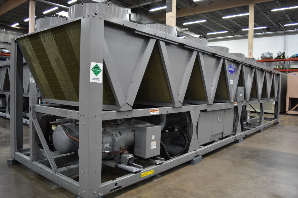 300 Ton Air-Cooled Chiller Carrier Surplus Group