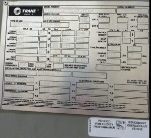 2000 - Trane 300 Ton Air-Cooled Chiller - RTAA