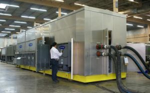 530 Ton Used Carrier Packaged Chiller being Inspected & Tested