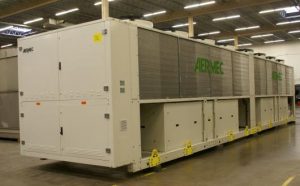 Used aermec 188 ton air cooled chiller 2013a  4