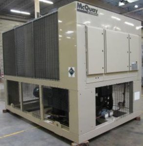 Used air cooled chiller  9