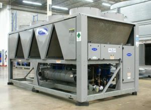 Used carrier 120 ton air cooled chiller 2012  1