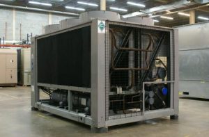 Used carrier 125 ton air cooled chiller 2003  4