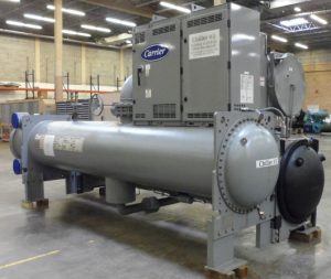 Used carrier water cooled chiller 750 tons 2008b  1