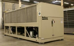 Used mcquay air cooled chiller 140 tons 1996  1