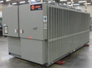 Used trane 80 ton air cooled chiller 1999  1