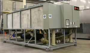 Used trane 90 ton air cooled chiller 1998  1