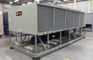 Used trane air cooled chiller 125 ton 2002  3
