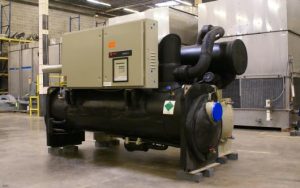 Used trane water cooled chiller 300 tons 2000  1