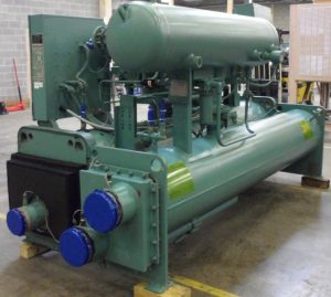 Used york water cooled chiller 150 tons  4